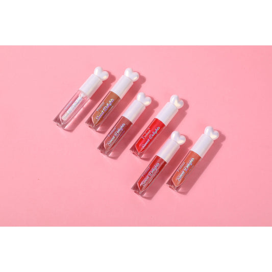 Prolux Sweet Delights Sheen Lip Gloss, high shine lip gloss, cherry lip gloss, scented lip gloss