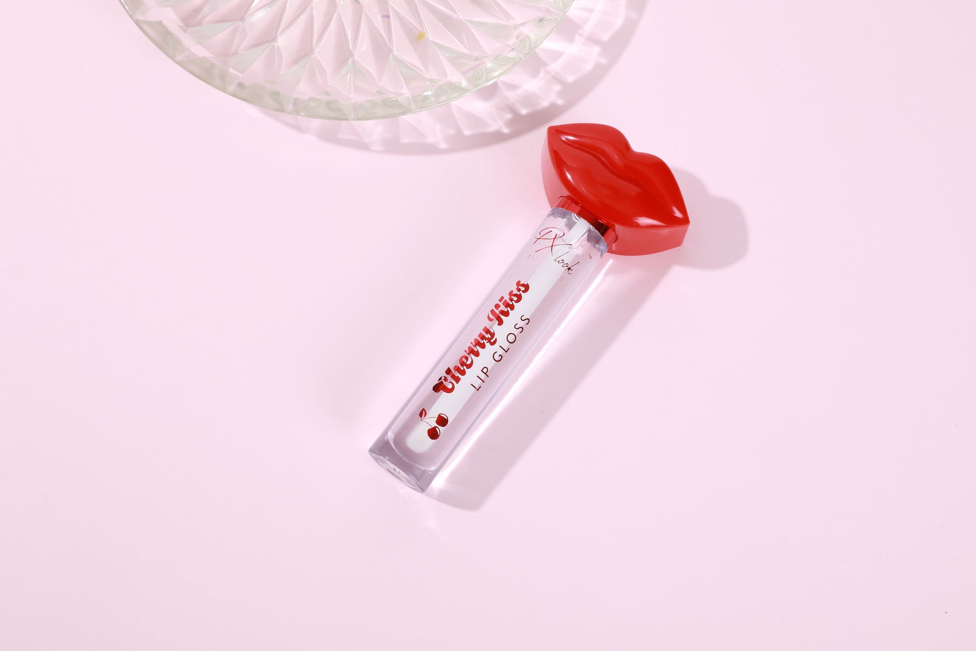 PxLook Cherry Kiss Lip Gloss, scented lip gloss, clear lip gloss, cherry lip gloss