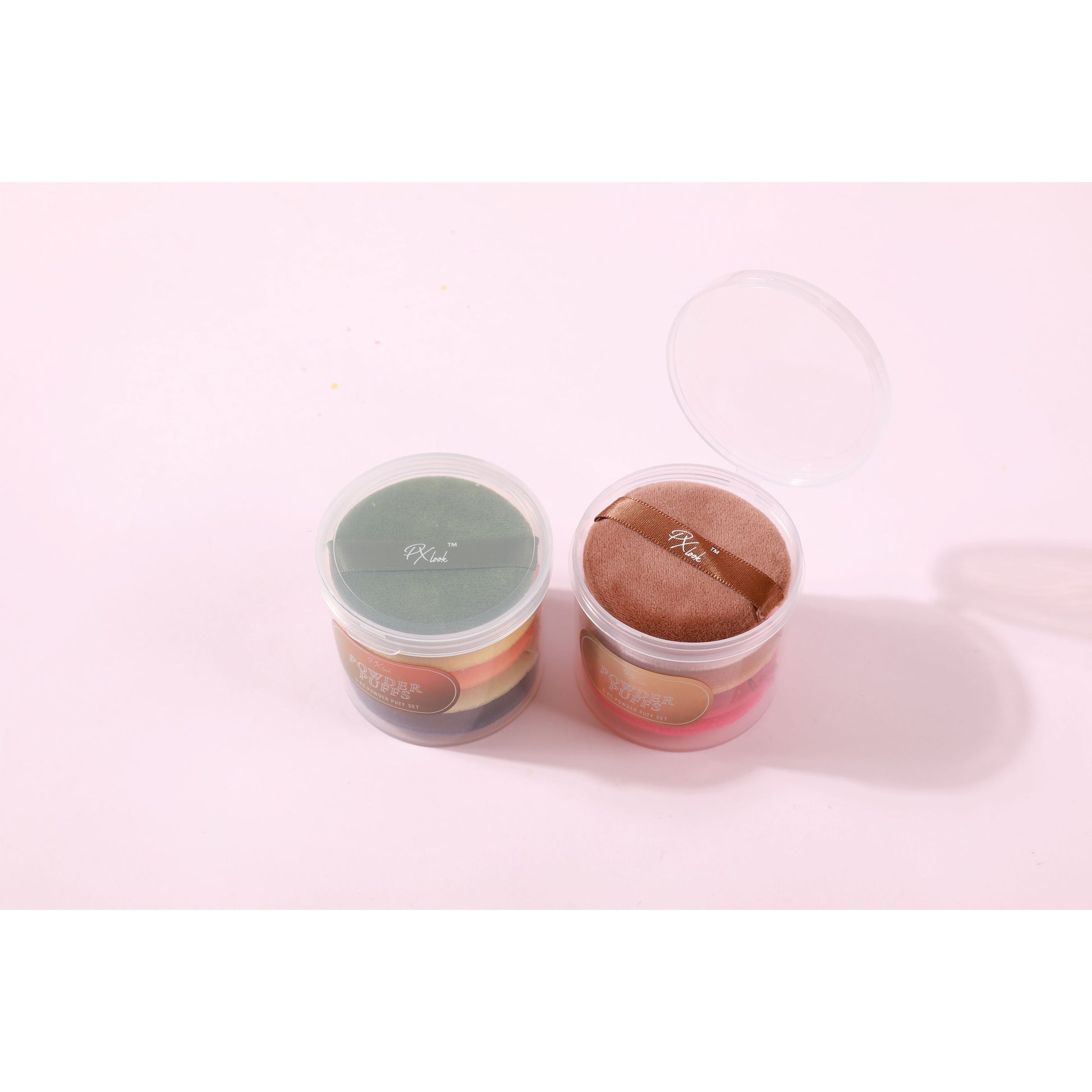 PxLook Powder Puffs 5pc Set, powder puffs, powder puff set, makeup powder puffs