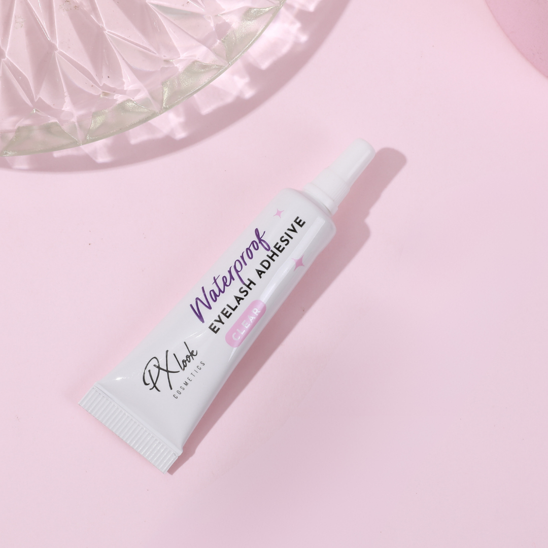 PxLook Waterproof Eyelash Adhesive, clear lash adhesive, eyelash adhesive waterproof