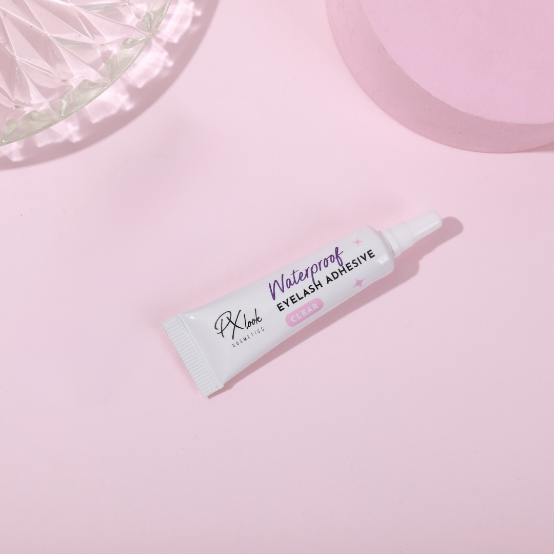 PxLook Waterproof Eyelash Adhesive, clear lash adhesive, eyelash adhesive waterproof