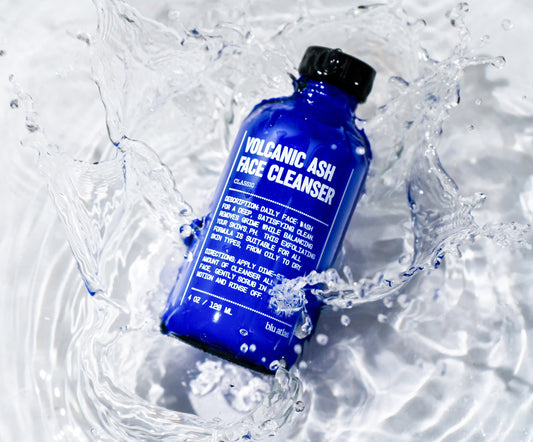 Limpiador facial de ceniza volcánica