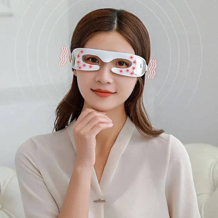 Therapeutic Eye Massager for Dark Circles, Puffiness, and Under-Eye Bags