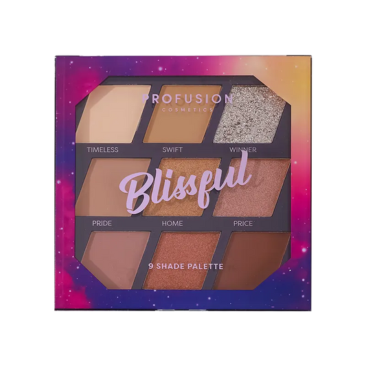 Glamour Eufórico | Paleta de 9 Tonos de Dicha
