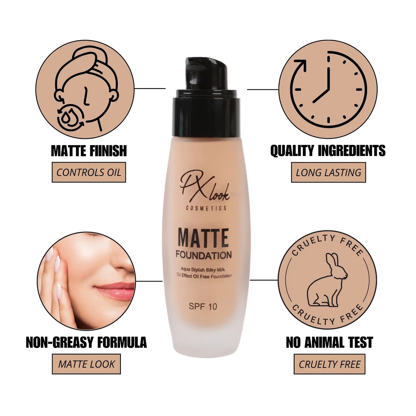 Matte Foundation for Oily Skin
