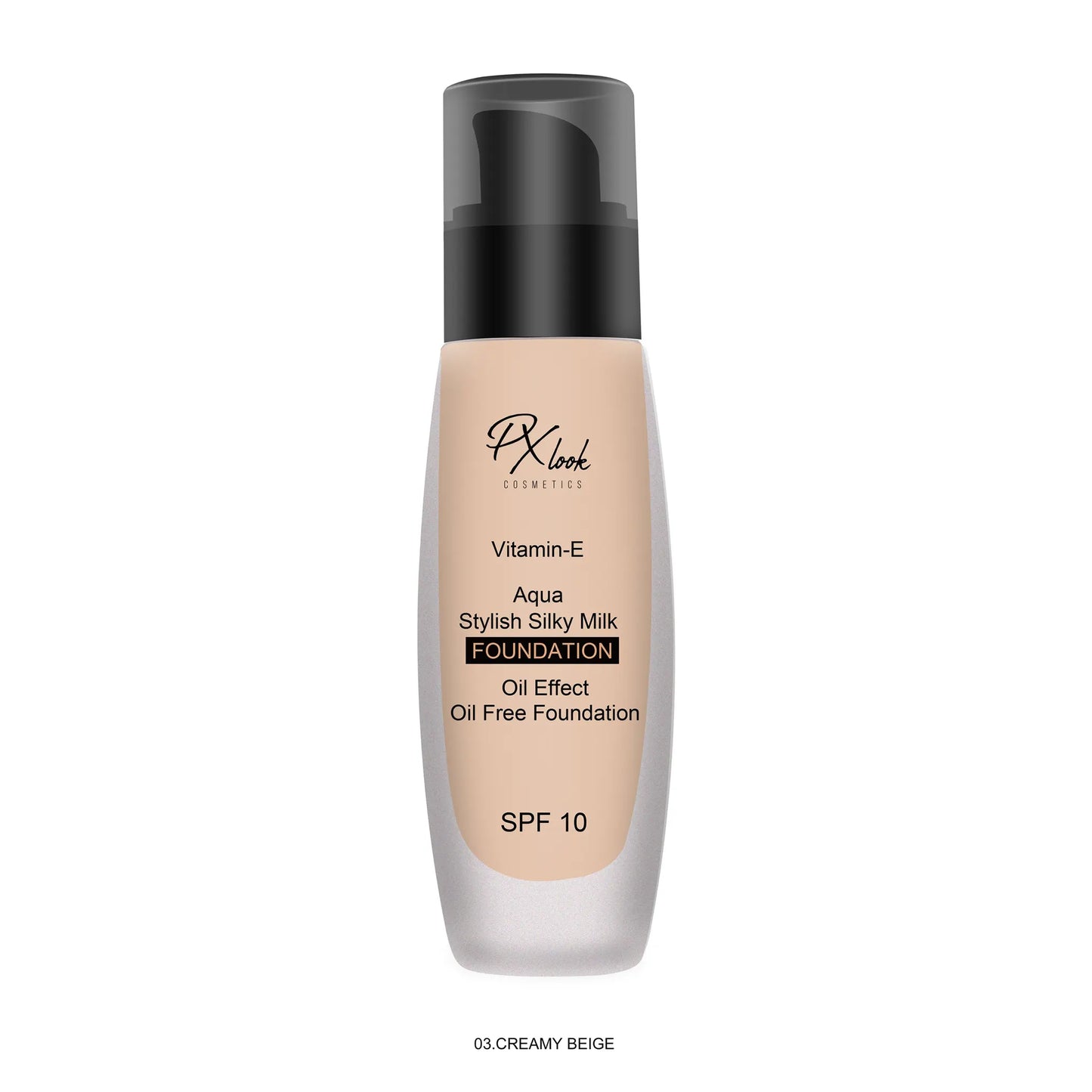 PxLook Silky Milk Foundation, stylish silky milk foundation