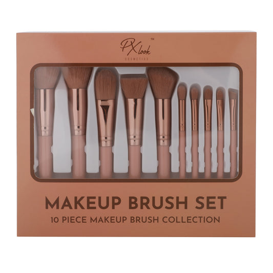 Makeup Brush Set - 10 Piece Makeup Brush Collection, best makeup brush set