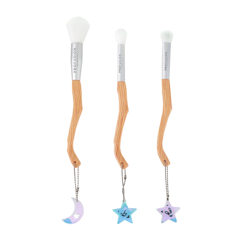 Casper the Friendly Ghost | Friendly Blend 3 PC Eye & Face Brush Set