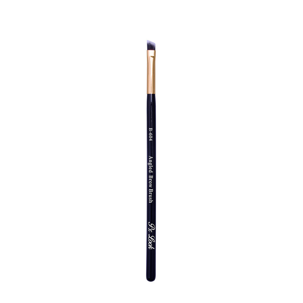 PxLook Angled Brow Brush, eyebrow brush, eyebrow makeup brush, brow makeup brush