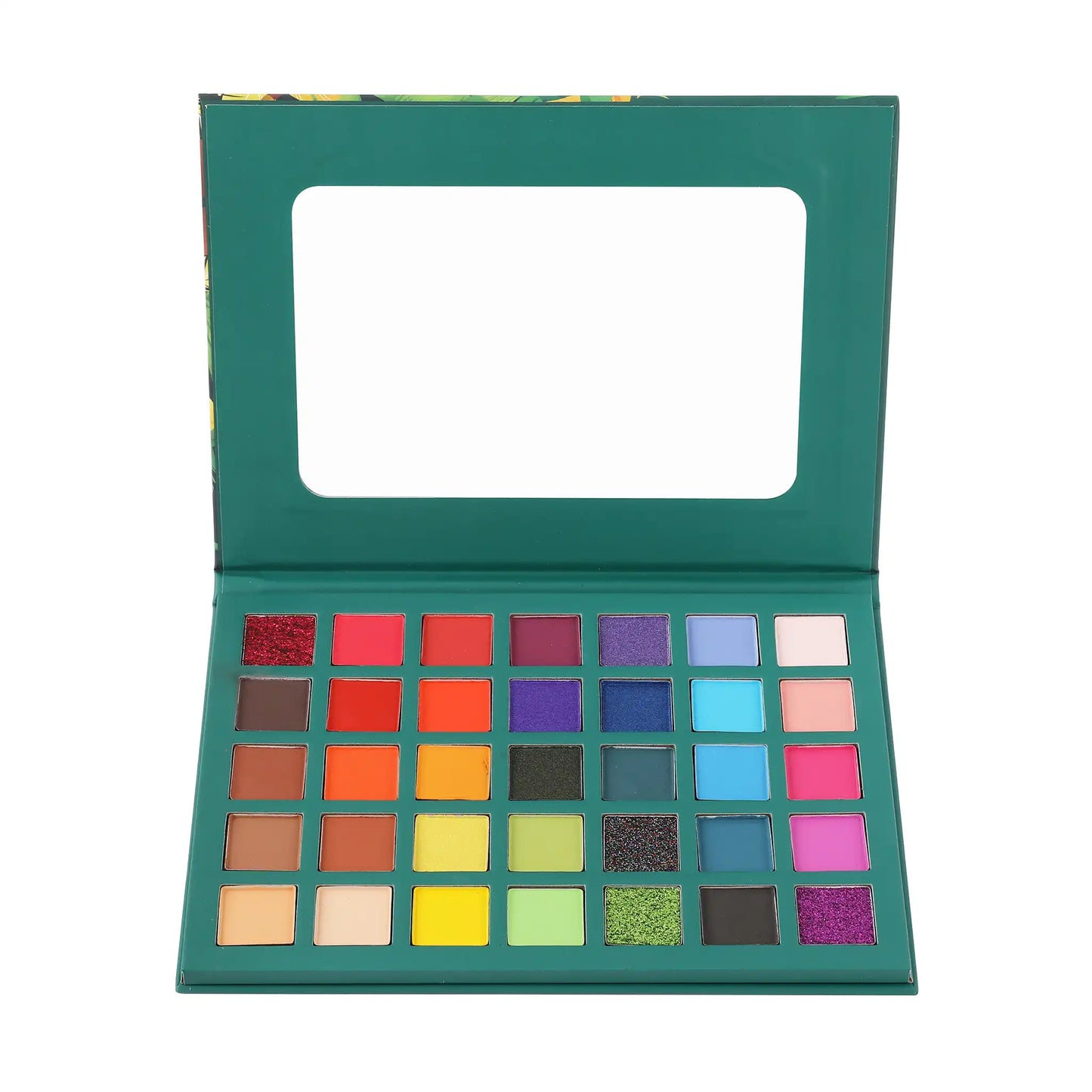 Rio De Janeiro Eyeshadow Palette, Best Eyeshadow Palette, shimmer eyeshadow palette, matte eyeshadow palette, colorful eyeshadow palette.