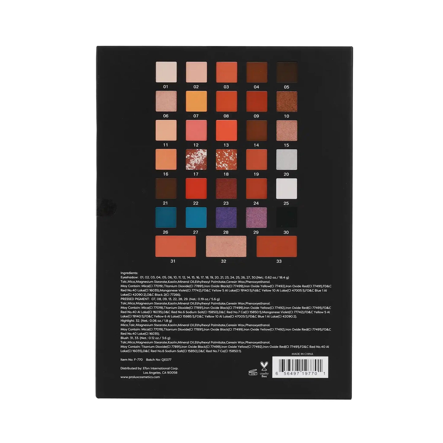 Gatsby Socialite Eyeshadow Palette, High-Pigment Eyeshadow Palette, Best eyeshadow palette