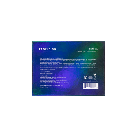 Sea Witch Face Paint - Dark Eel