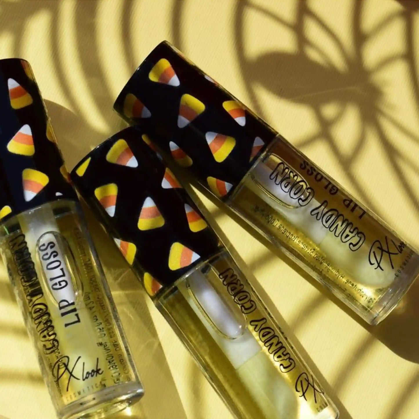 Halloween Lip Gloss, candy corn