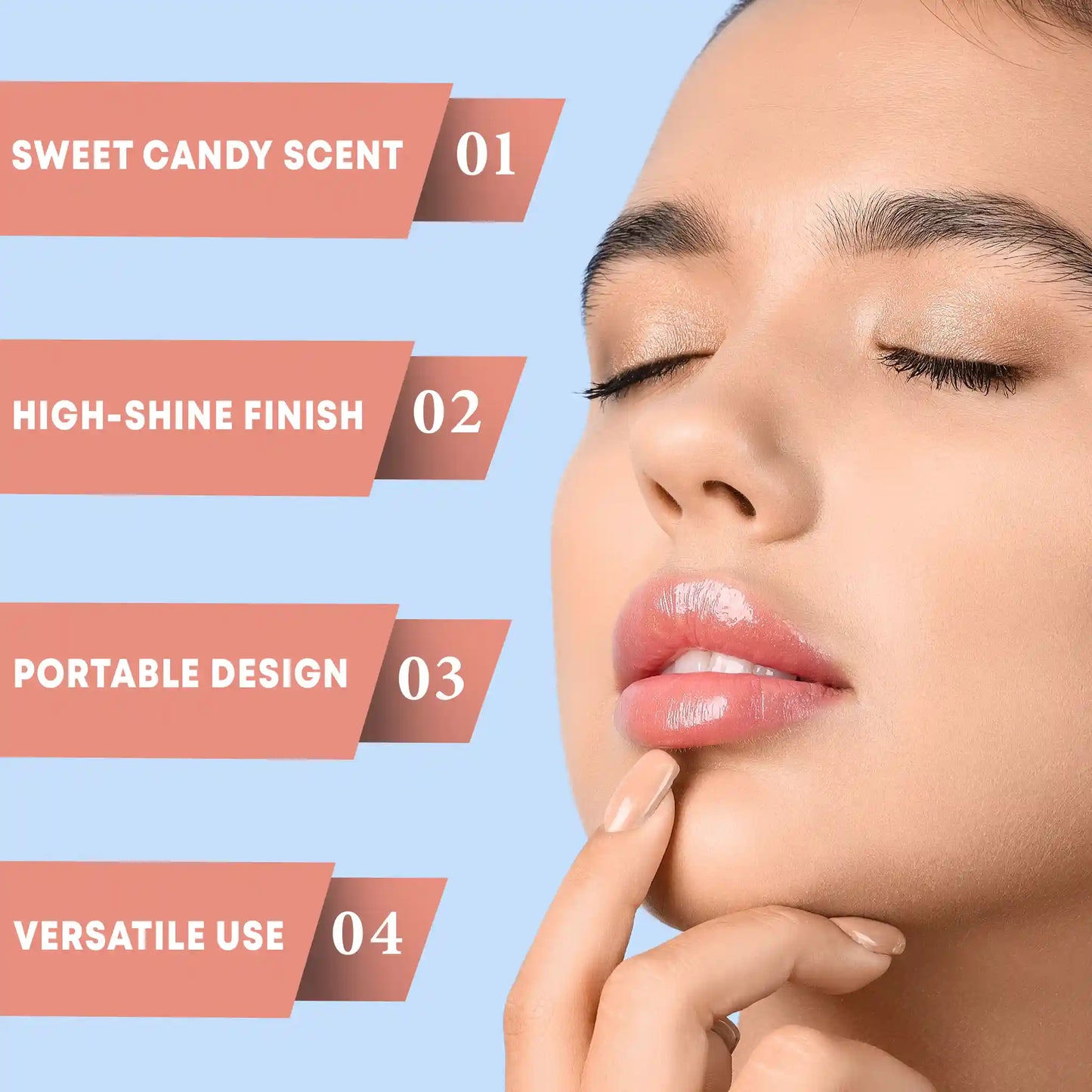 Halloween Lip Gloss, bats, pumpkin, candy corn