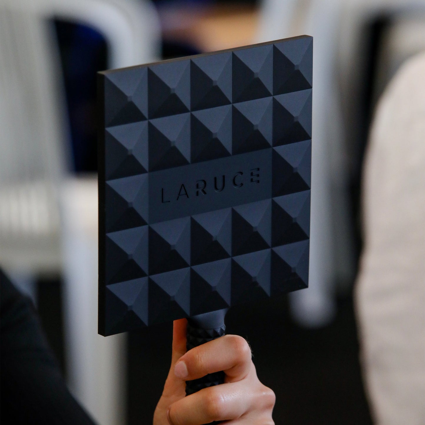 LARUCE The Studded Hand Mirror