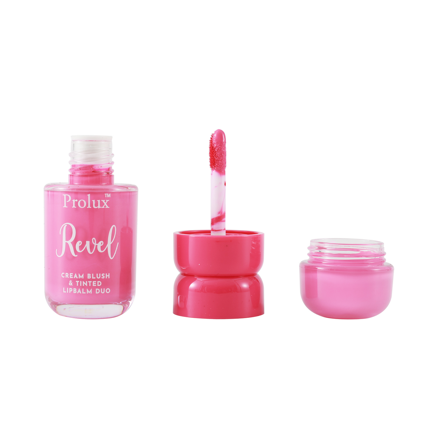 Prolux Revel Cream Blush & Tinted Lip Balm Duo