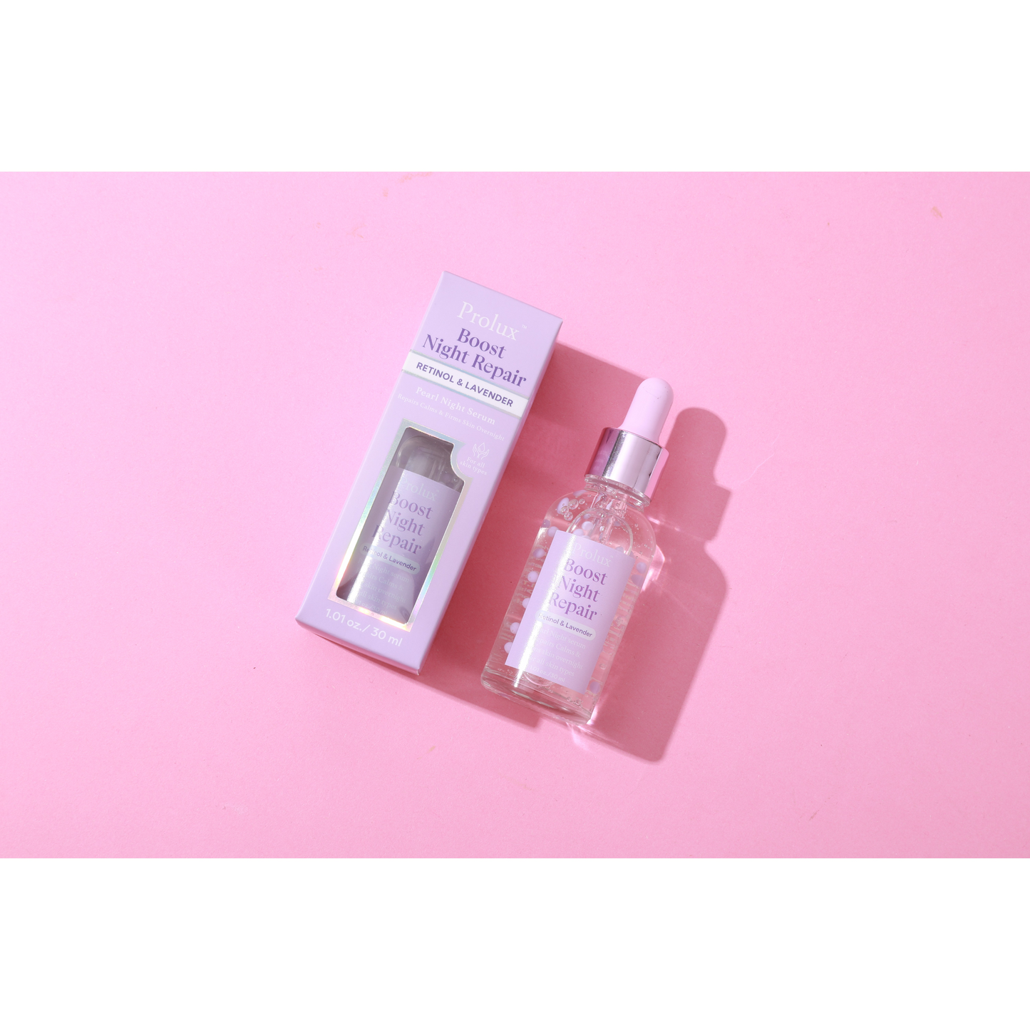 Prolux Boost Night Repair, face serum, night serum, anti wrinkle serum