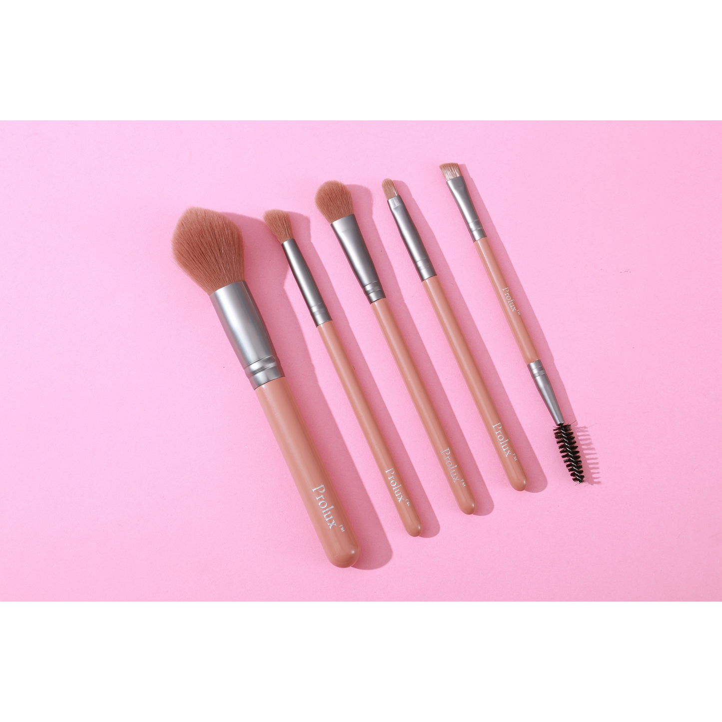 Makeup Brush Set: 5pc count