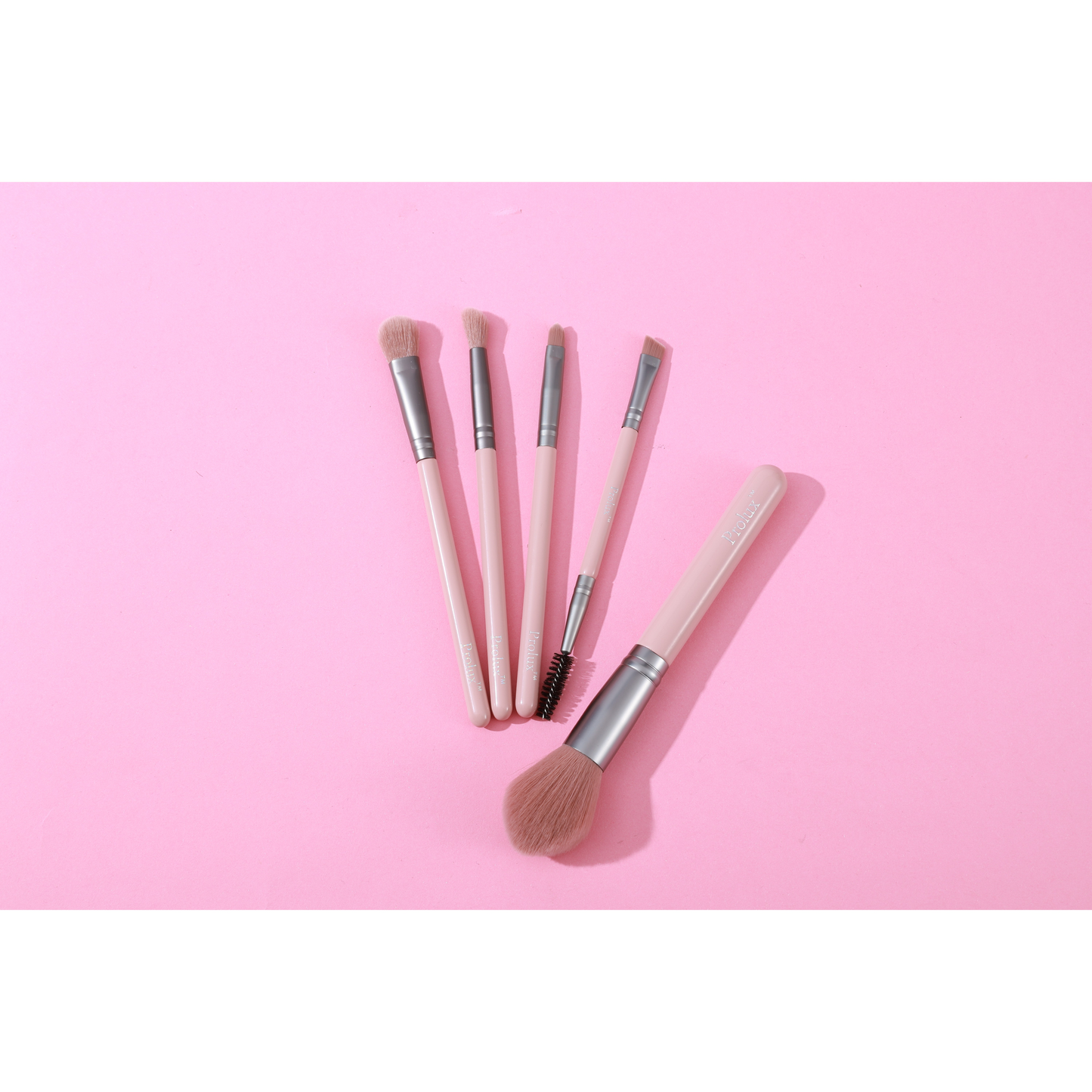 Makeup Brush Set: 5pc count