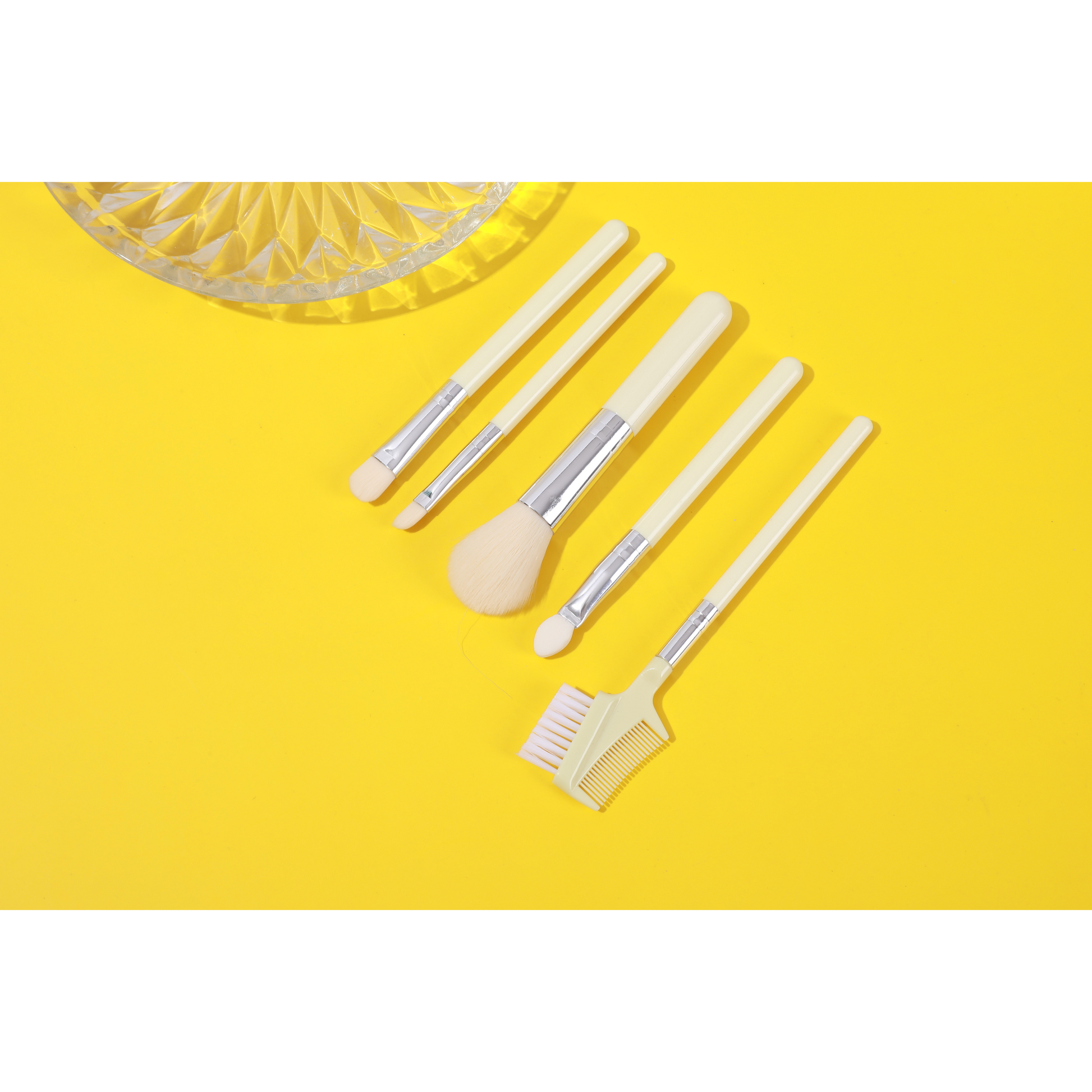 PxLook Makeup Brush 5PCS Set, best makeup brush set, makeup brush set of 5