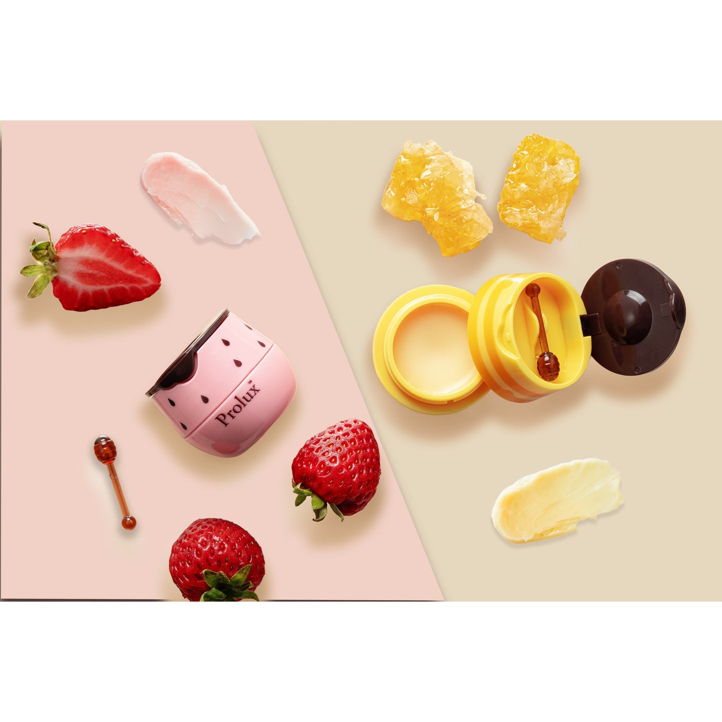 Honey & Strawberry Pot: Lip Balm