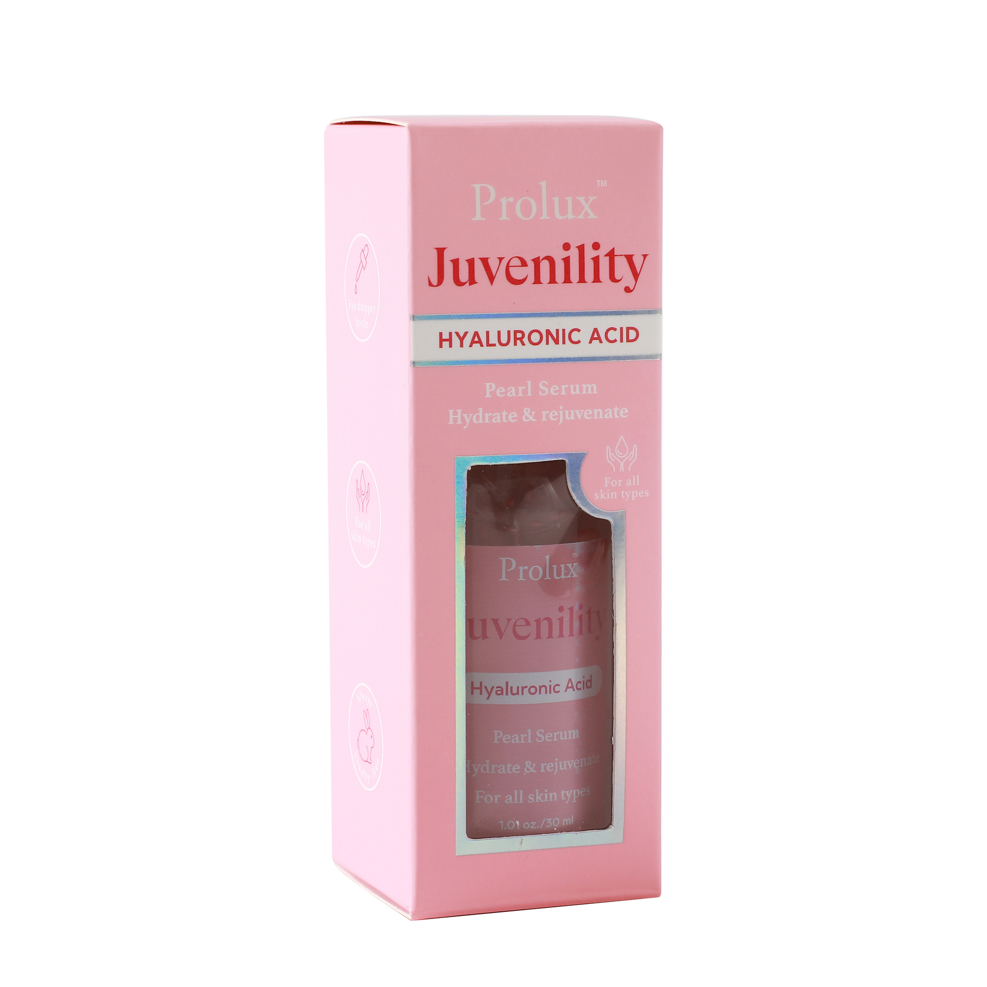 Prolux Juvenility Hyaluronic Acid Pearl Serum, face serum, anti wrinkle serum