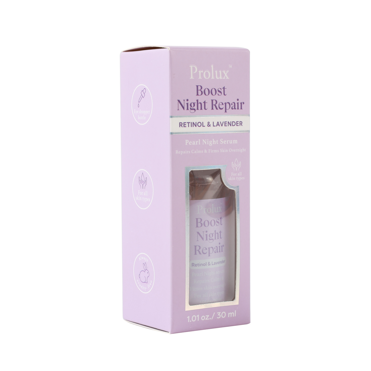 Prolux Boost Night Repair, face serum, night serum, anti wrinkle serum