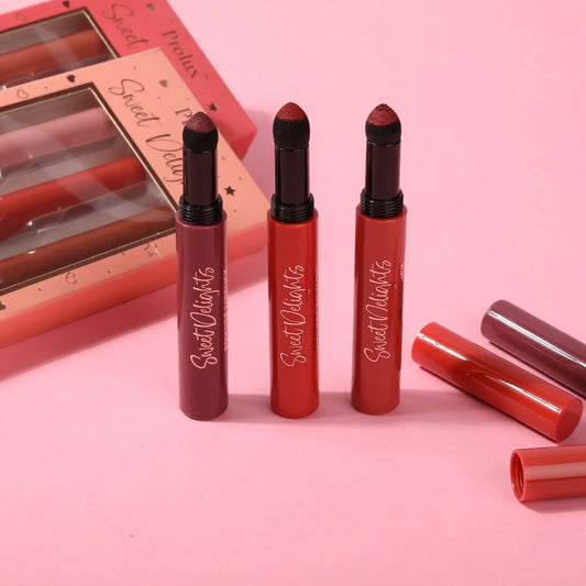 Prolux Sweet Delights Powder Lipstick Trio, powder lipstick, lipstick powder