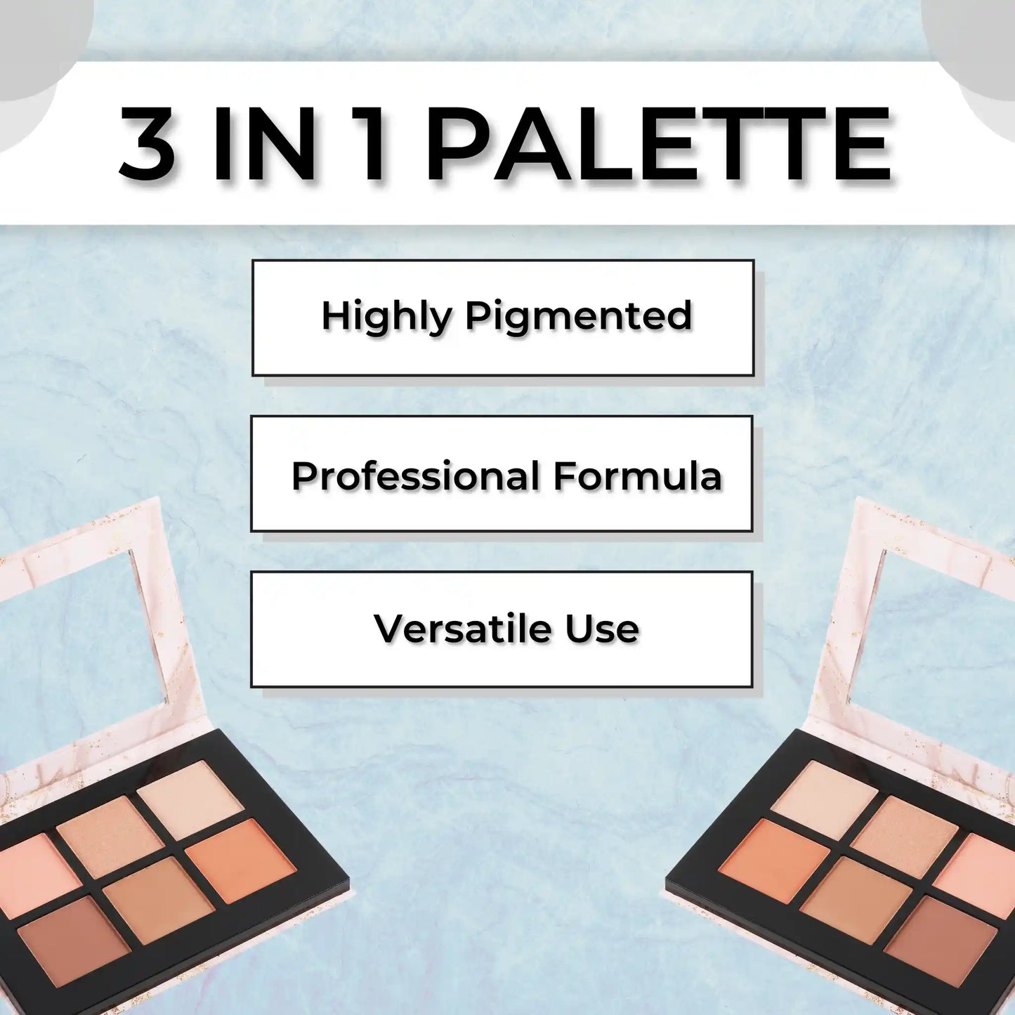 Prolux Blush Bronze Highlight Palette, best blush bronze highlight palette, blush bronze palette