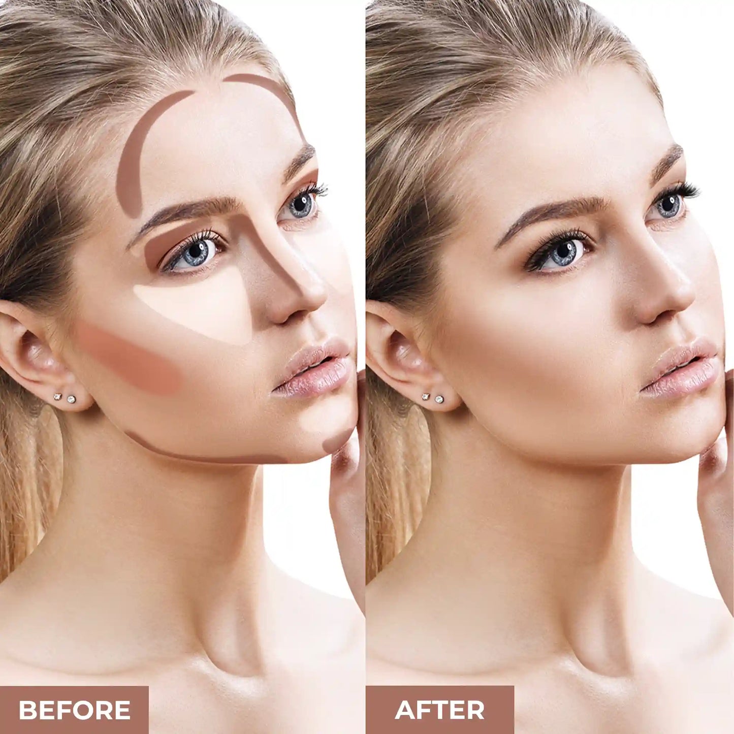 Prolux Blush Bronze Highlight Palette, best blush bronze highlight palette, blush bronze palette