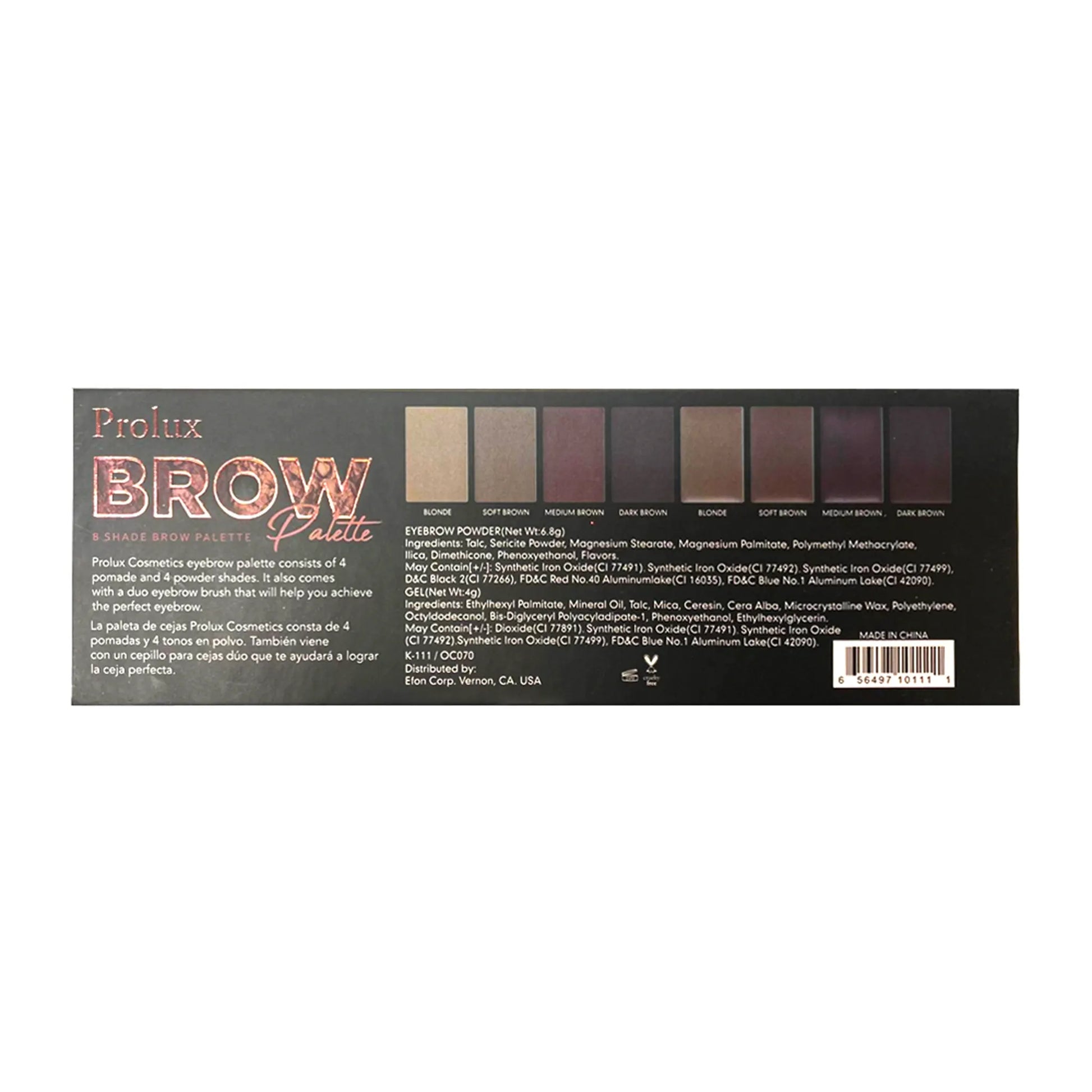 Eyebrow Makeup Kits | 8 Shade Brow Palette with Brush, Eyebrow Makeup Kit, Brow Palette, palette brow, brows palette, best brow palette, eye brow palette