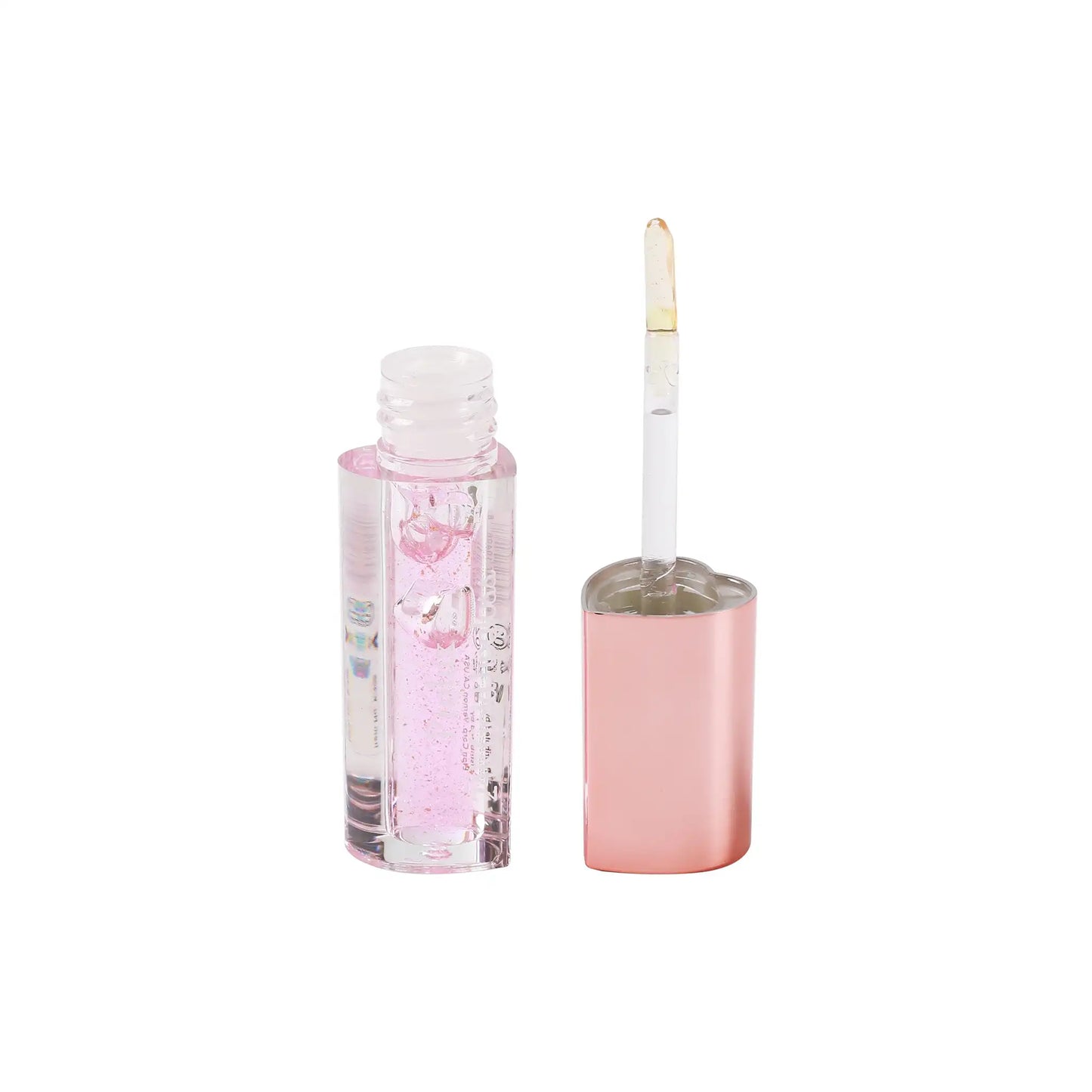 Prolux 24K Gold Lip Gloss, golden lip gloss, pink lip gloss