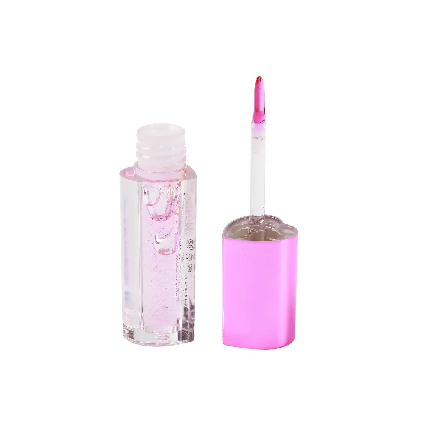 Prolux 24K Gold Lip Gloss, golden lip gloss, pink lip gloss