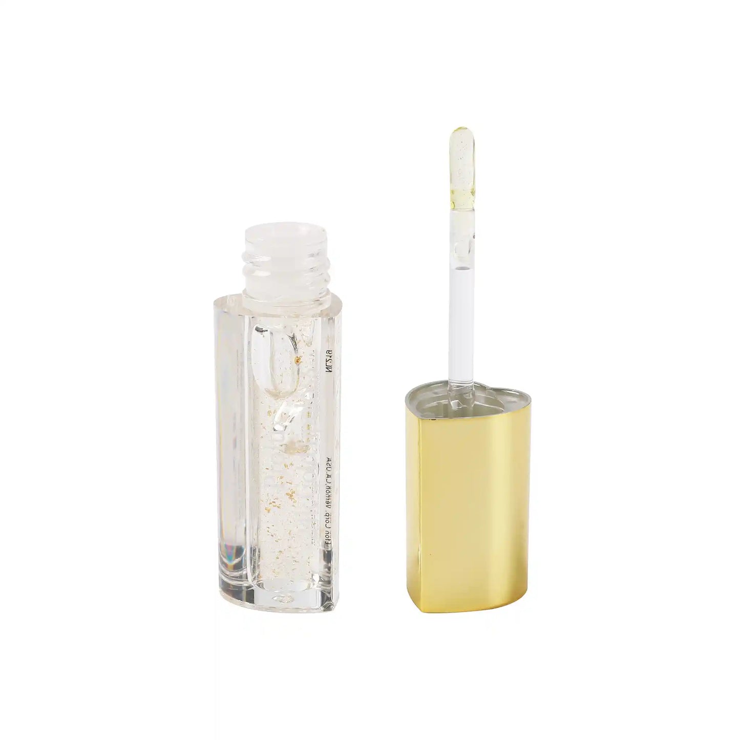 Prolux 24K Gold Lip Gloss, golden lip gloss, pink lip gloss