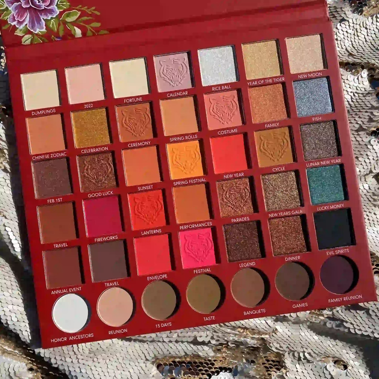 Tiger Eyes Eyeshadow Palette, Compact Eyeshadow Palette, Portable Eyeshadow Palette, Blendable Eyeshadow Palette
