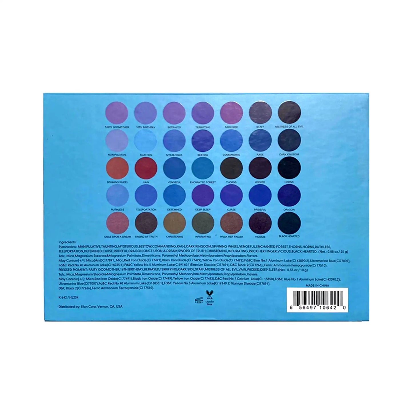 Dark Fairy Cool Eyeshadow Palette, best makeup eyeshadow palette