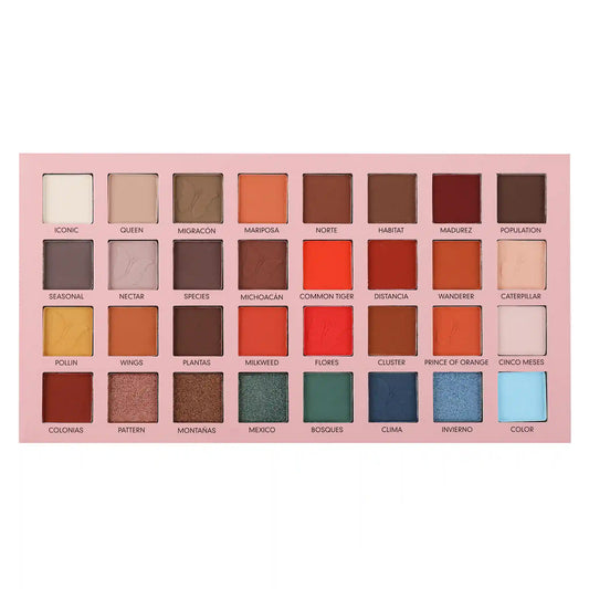 Monarka Eye Shadow Palette, shimmer eye shadow palette, matte eye shadow palette