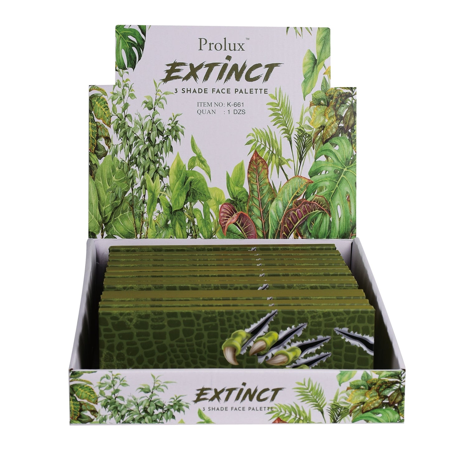 Prolux Extinct Face Palette, best face palette, all in one makeup palette