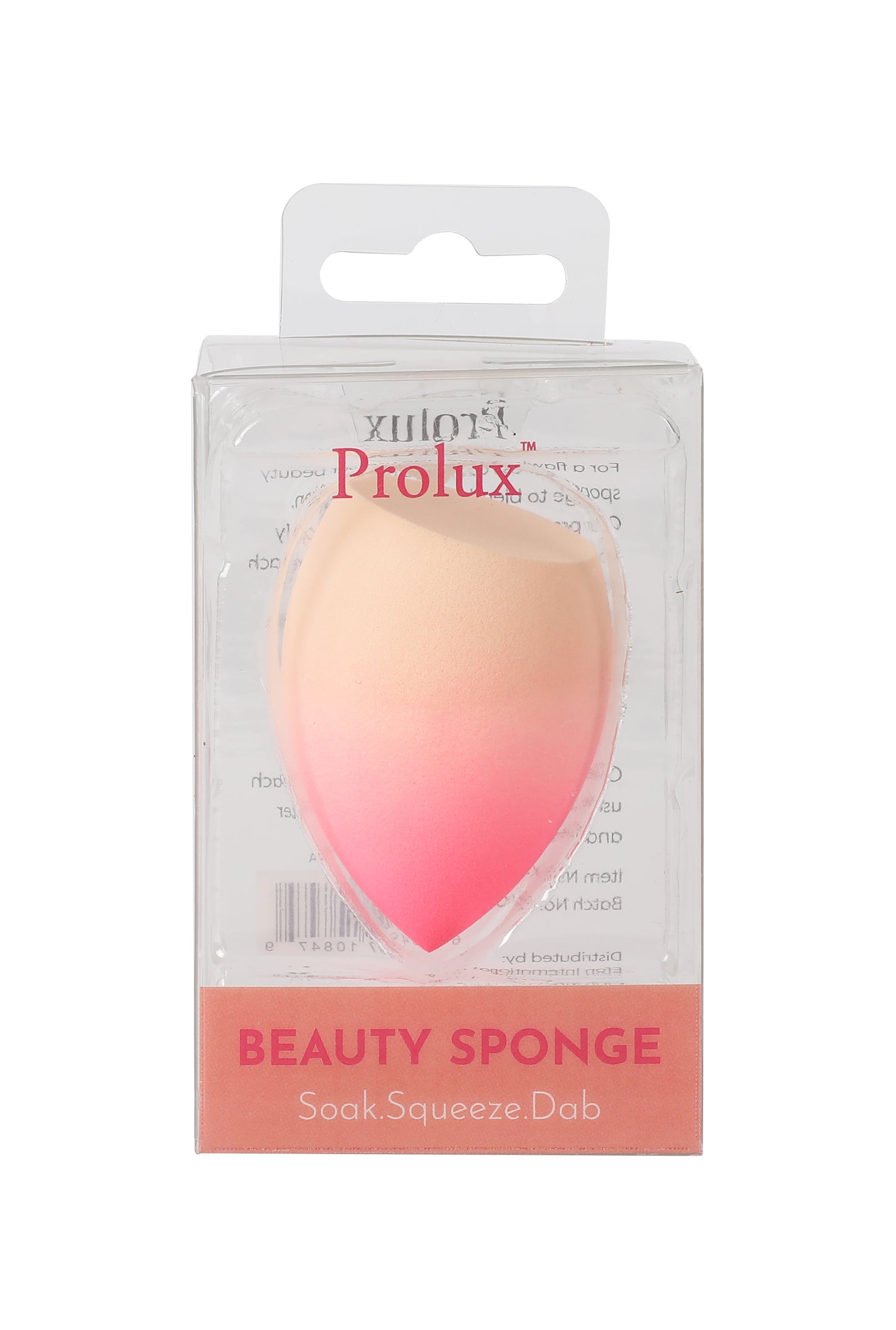 Prolux Beauty Sponge: Soak. Squeeze. Dab, blending sponge, makeup sponge, makeup blending sponge