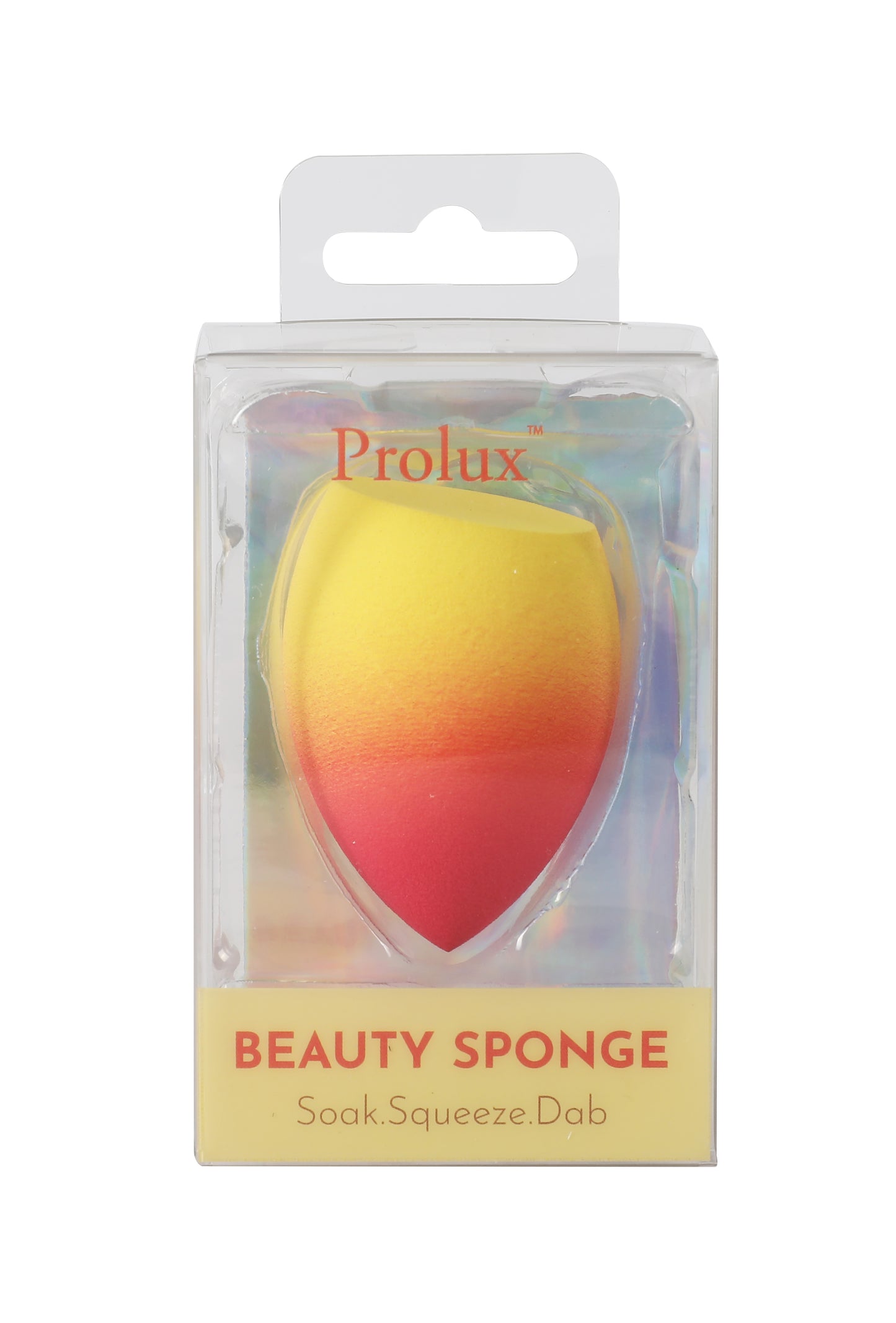 Prolux Beauty Sponge: Soak. Squeeze. Dab, blending sponge, makeup sponge, makeup blending sponge