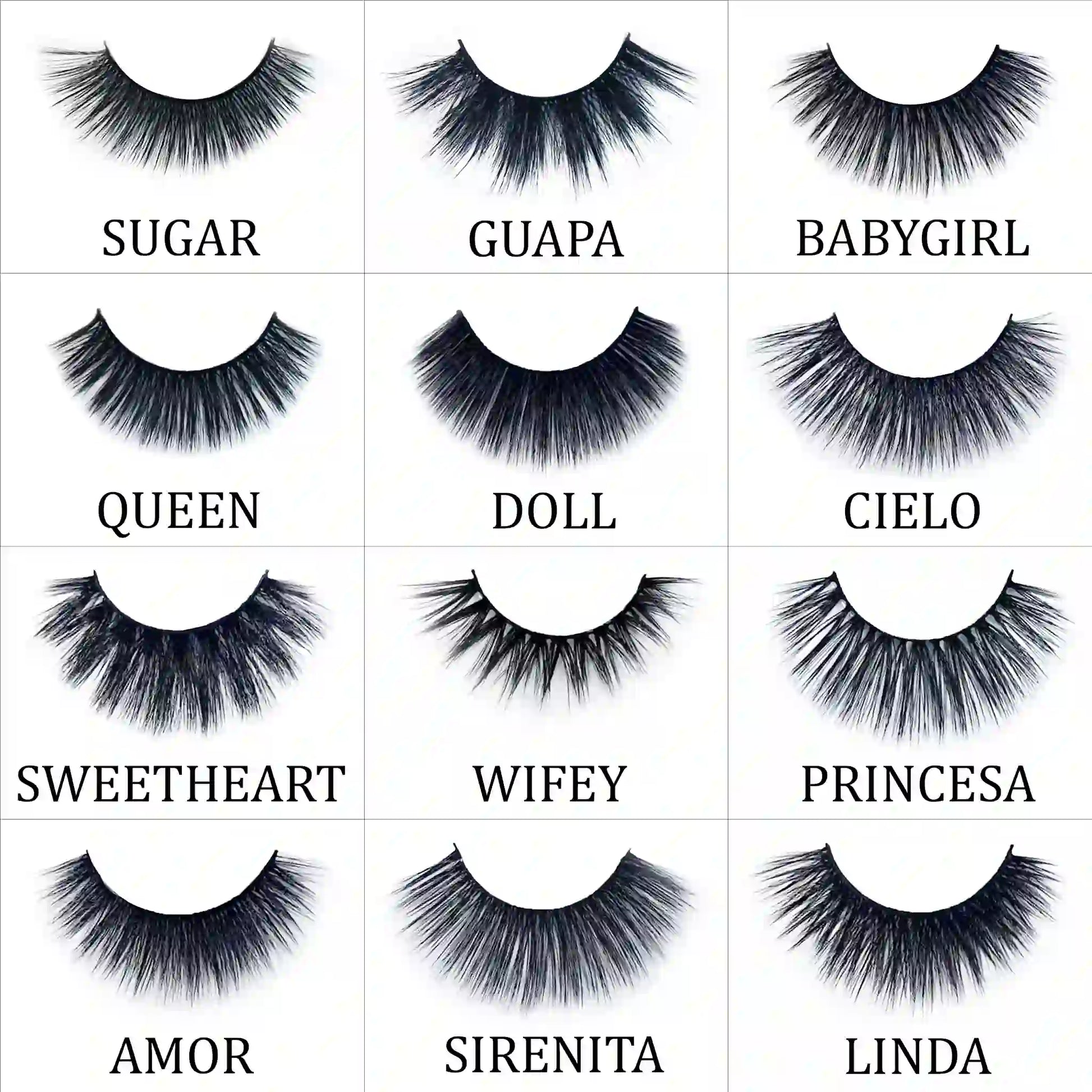 Faux Mink False Eyelashes, false eyelashes, lashes eyelashes