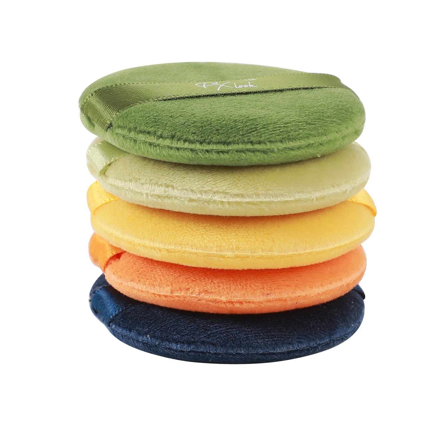 PxLook Powder Puffs 5pc Set, powder puffs, powder puff set, makeup powder puffs