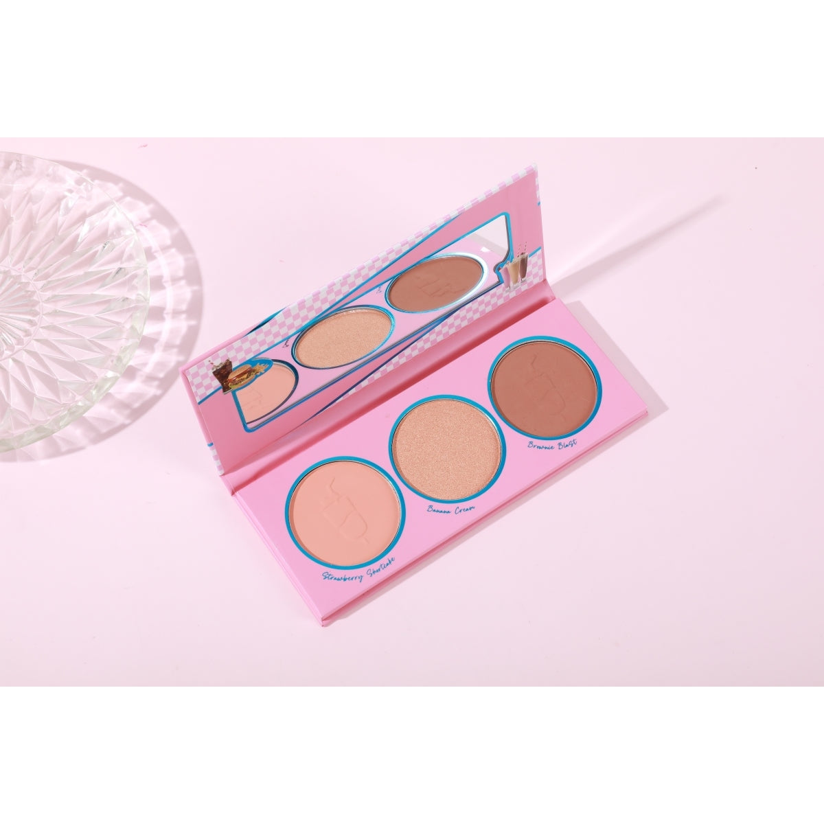 Malt Shoppe Face Palette, best face palette, face makeup palette, all in one makeup palette