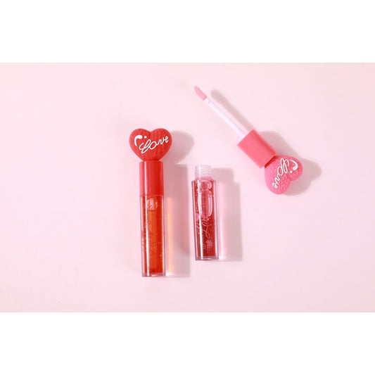 PxLook Love Lip Gloss, scented lip gloss, cotton candy lip gloss, high shine lip gloss