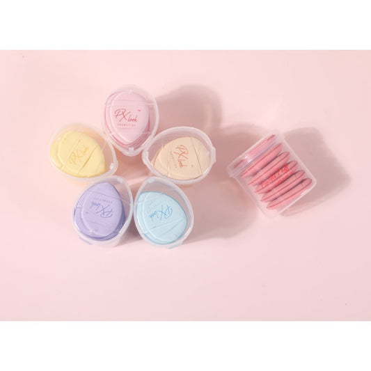 PxLook Mini Powder Puff Set, powder puffs, makeup powder puffs