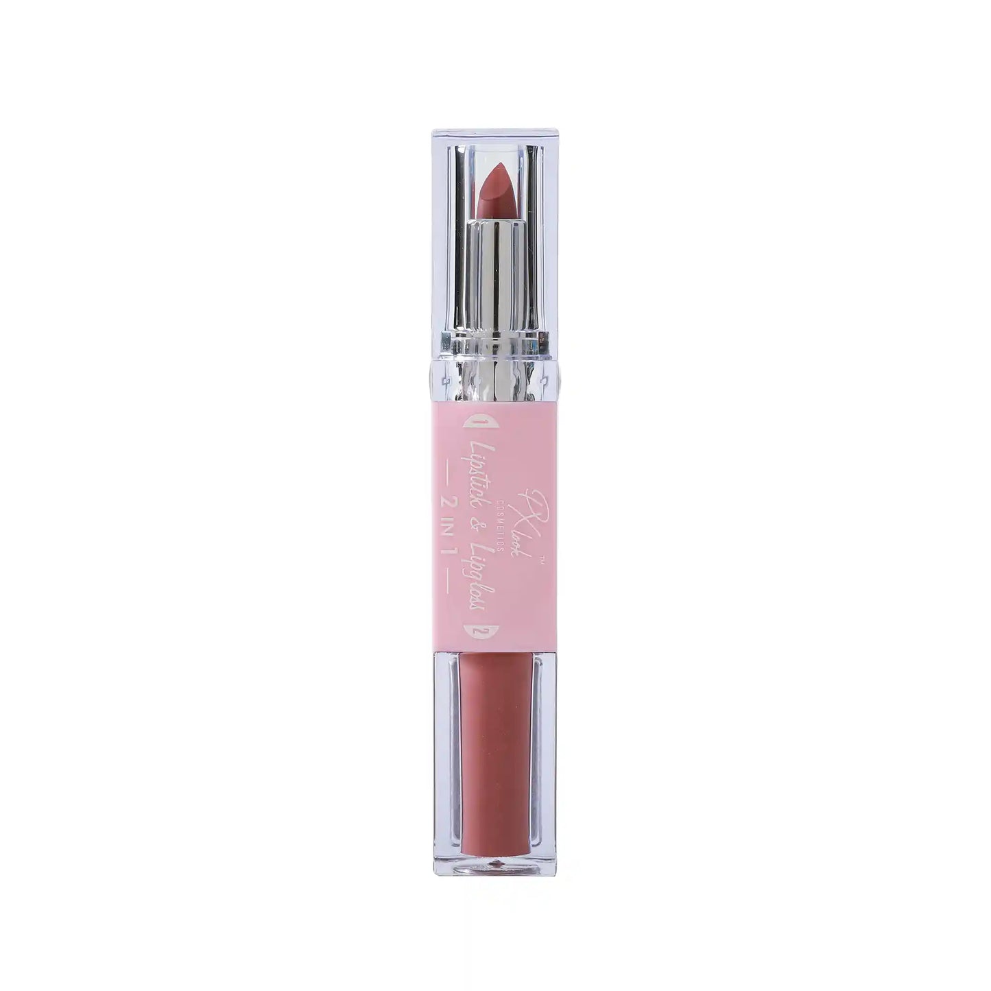 2-in-1 Lipstick and Lip Gloss Combo, lipstick and lip gloss, lipstick and lip gloss combo, lipstick and lip gloss in one