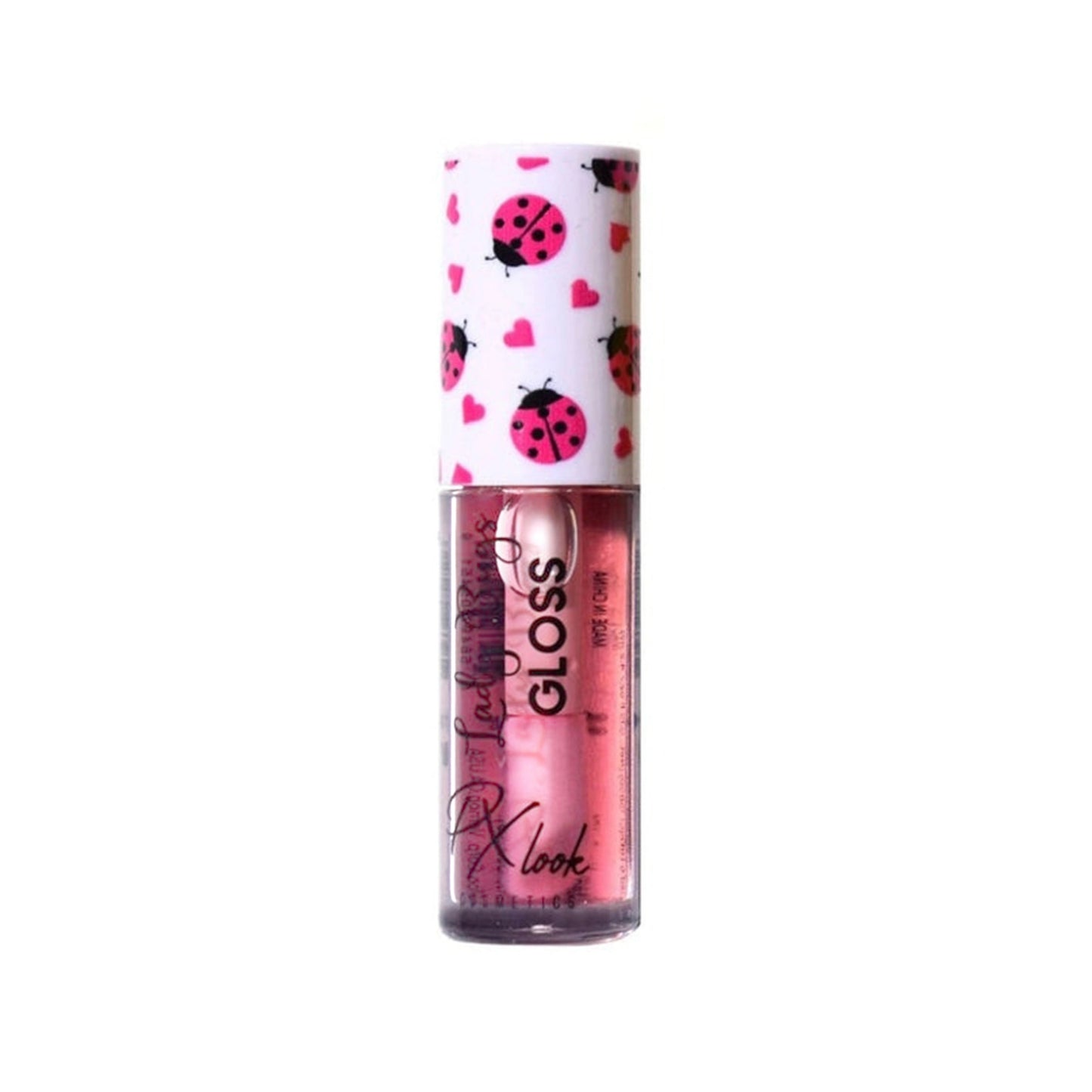 PxLook Cute Lip Gloss, Pink-Lady Bugs, lip gloss good