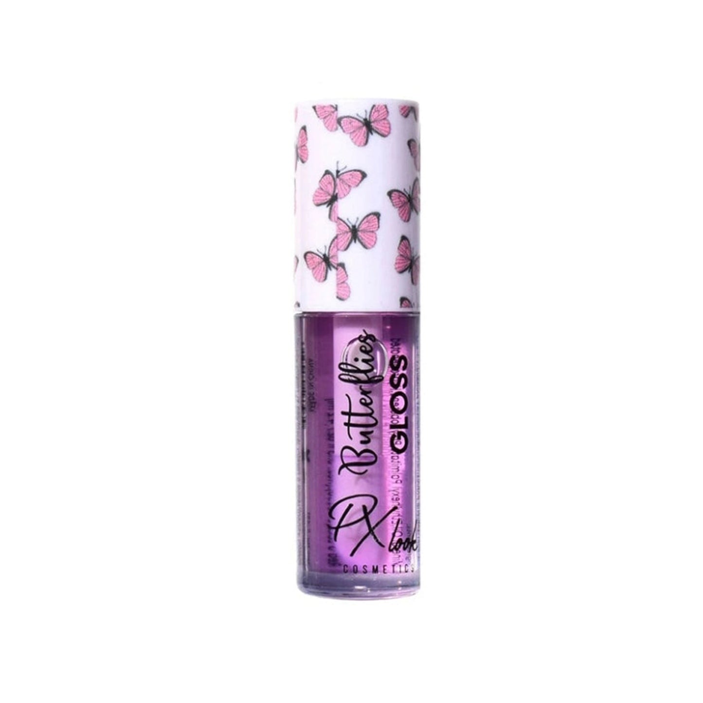 PxLook Cute Lip Gloss, Purple-Butterflies, lip gloss good