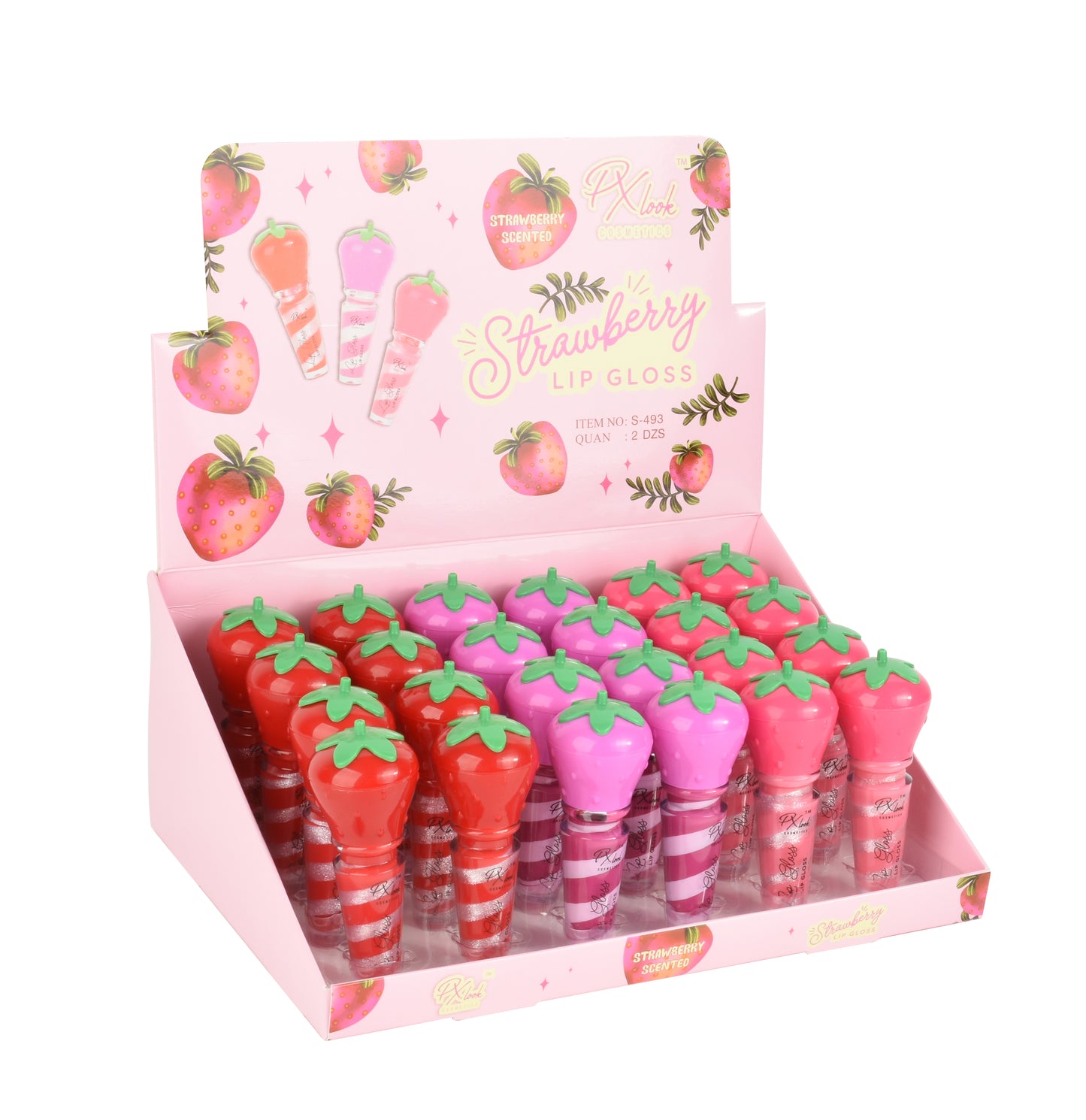PxLook Strawberry Lip Gloss, scented lip gloss, hydrating lip gloss, best lip gloss