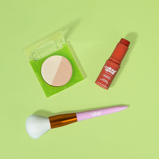 #Glowup Collection- Highlight, Blush & Brush